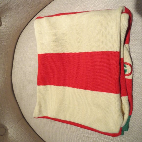 Gucci Emblem Embroidered Scarf - Picture 10 of 13